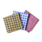 【ハンカチ】大人のドット柄