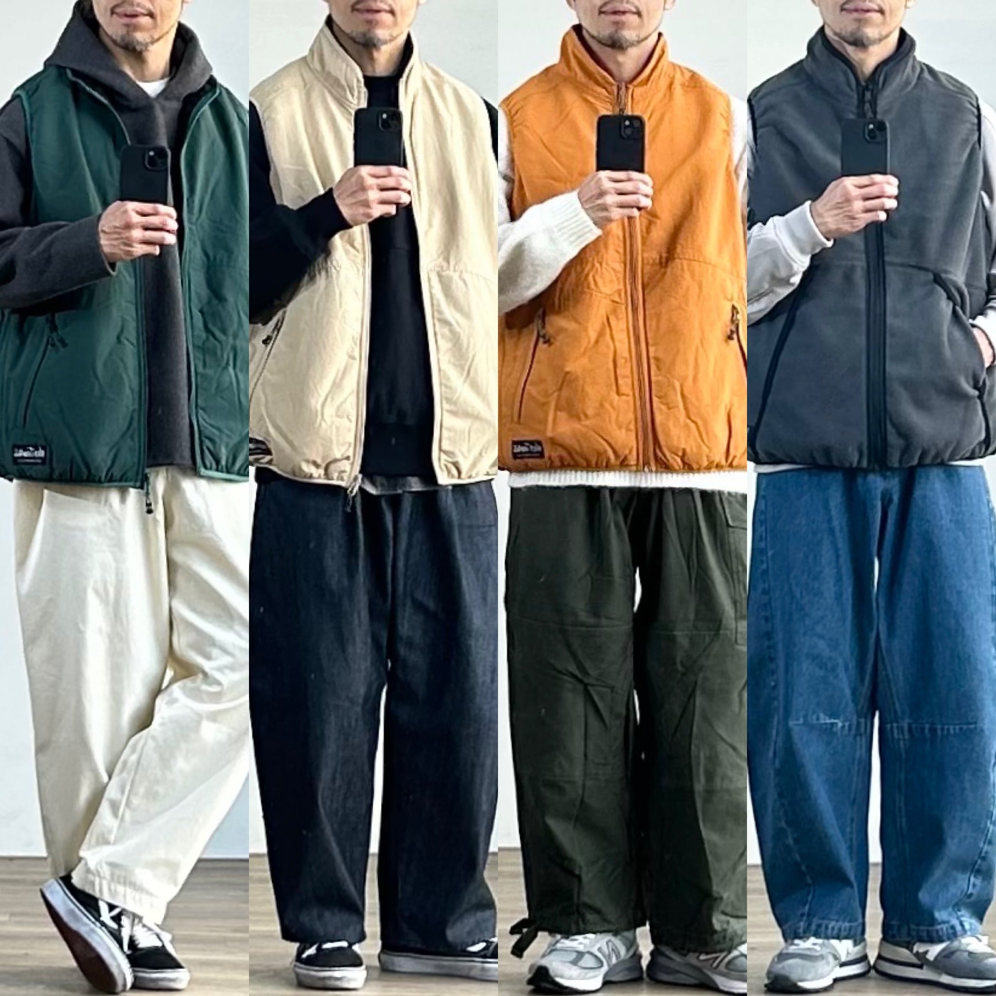 WILD THINGS】SUPPLEX REVERSIBLE VEST ワイルドシングス ナイロン