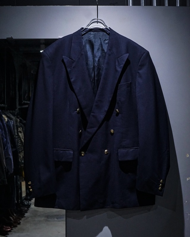 【add (C) vintage】“Christian Dior” Vintage Loose Double Breasted Tailored Jacket