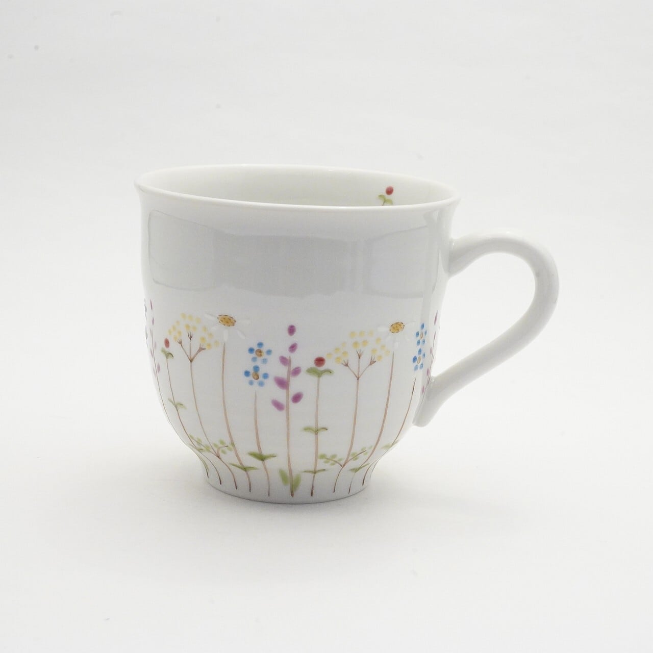 【色絵遊 小高裕子】 マグカップ 花の小路 38