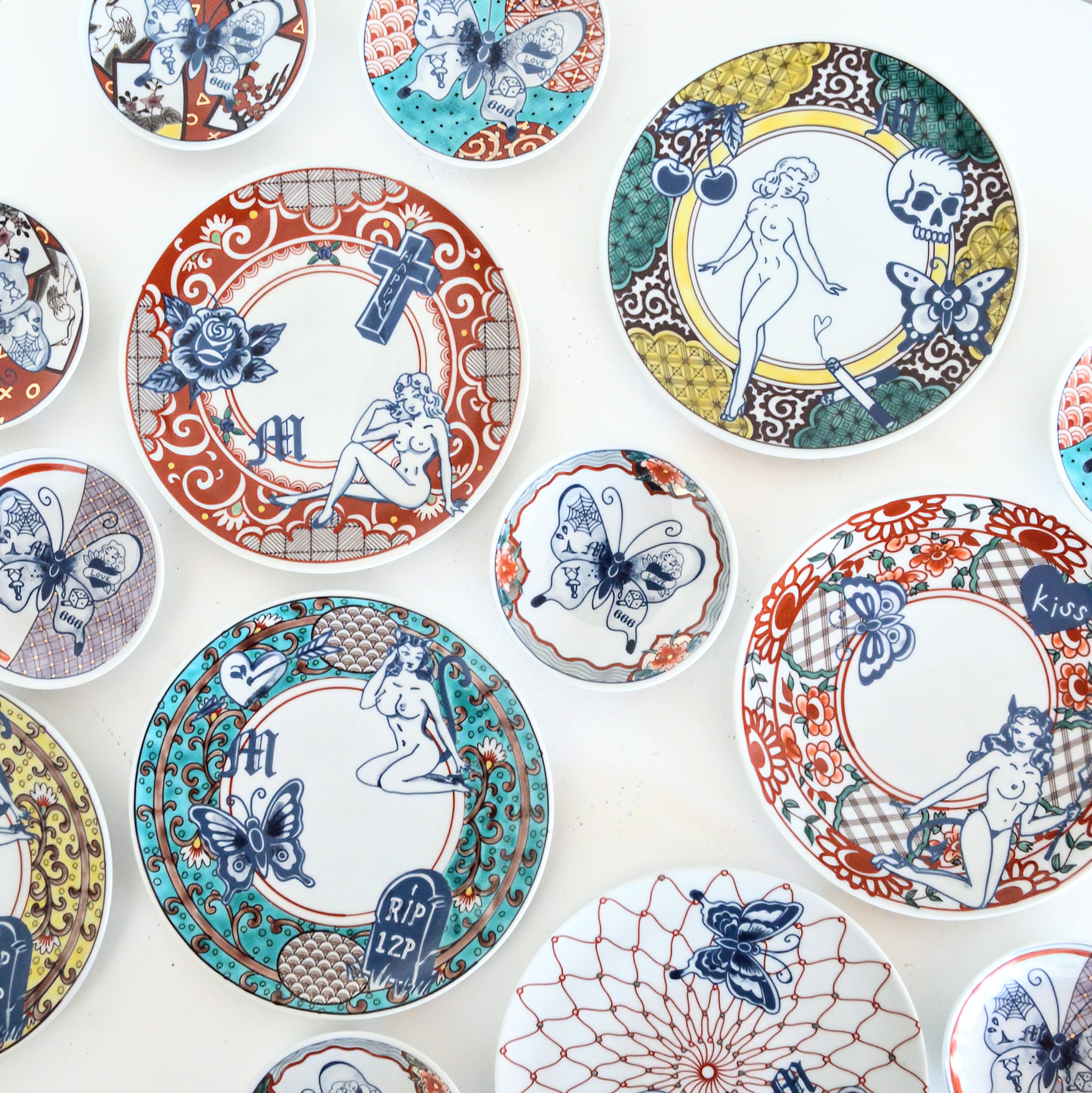 NEW】MIZUKI KUTANI / TATTOO Plate 5寸⑥ | MA STORE