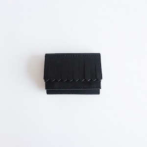 black fringe wallet