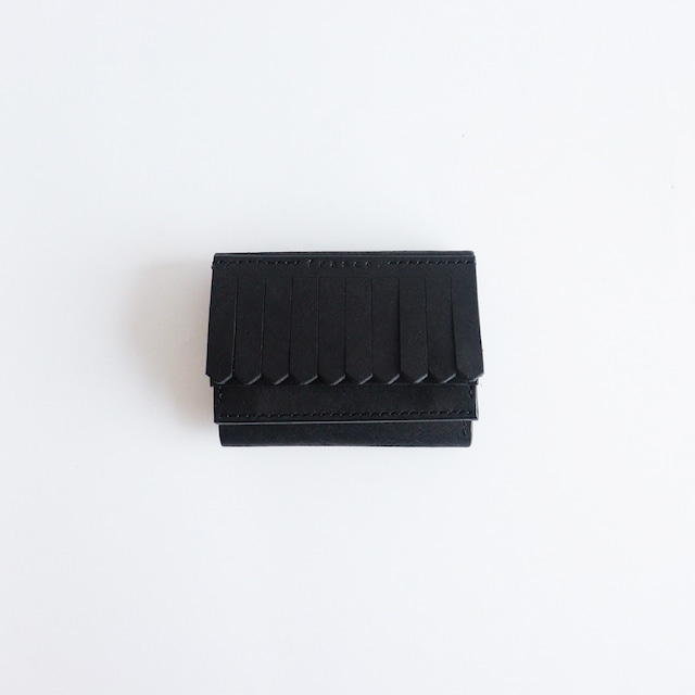 black fringe wallet