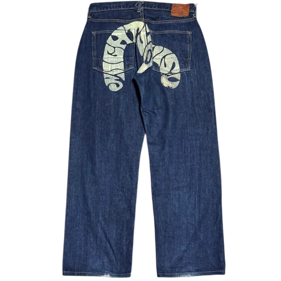 EVISU No.2 2001 34×35 MIGHTY 大黒 ビックカモメ 白 【公式通販】