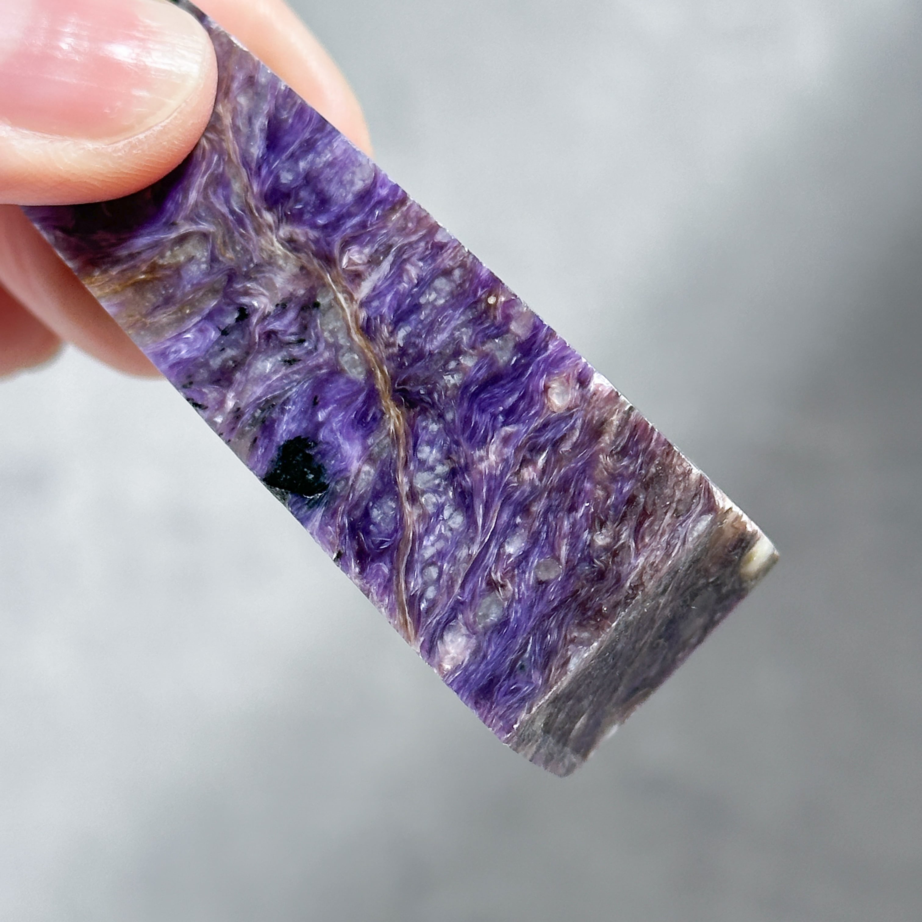 チャロアイト タワー41◇ Charoite ◇天然石・鉱物・パワーストーン