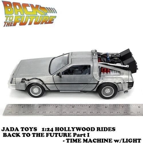 1:24 BACK TO THE FUTURE PART I - TIME MACHINE W/LIGHT 【バック