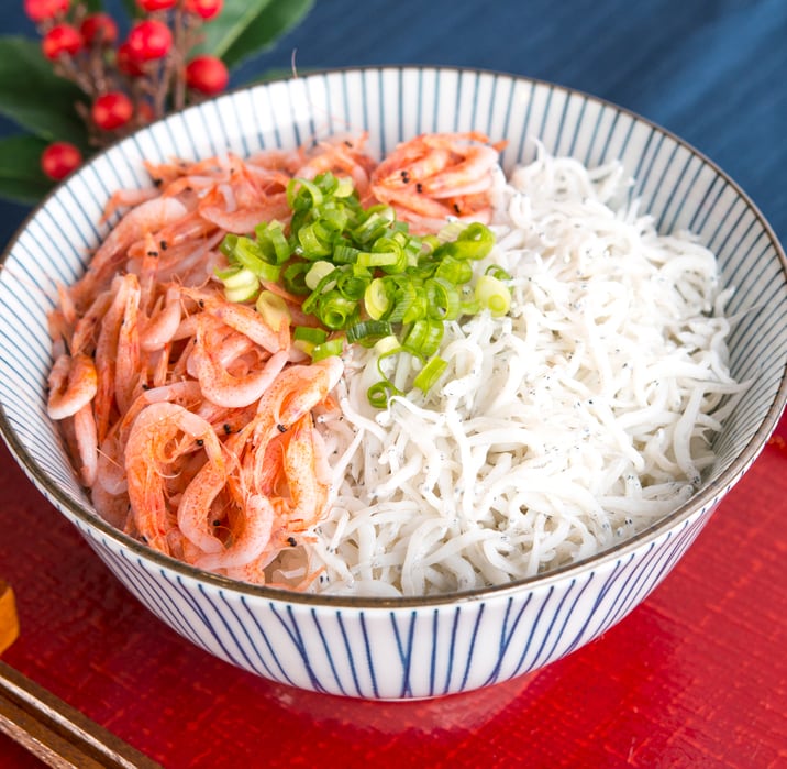 しらす屋　釜あげしらす＆桜えびセット（化粧箱入）　丸三水産