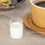 ガラスミニポット 細・低 (高さ:3.9cm)【ガラス】[中国製/洋食器]