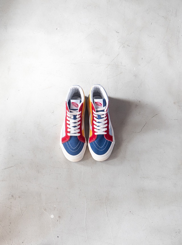 "Vans" used Sk8-Hi 38 DX Anaheim Factory multi-color 24.0cm