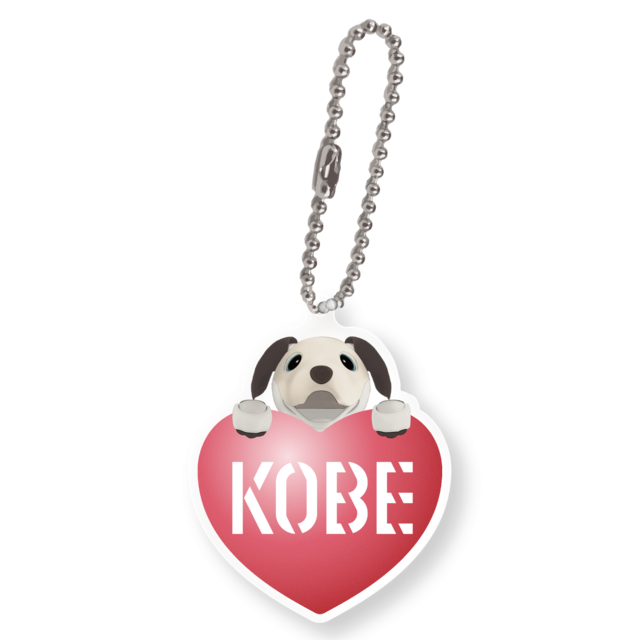 aibo アクリルチャーム ハート KOBE