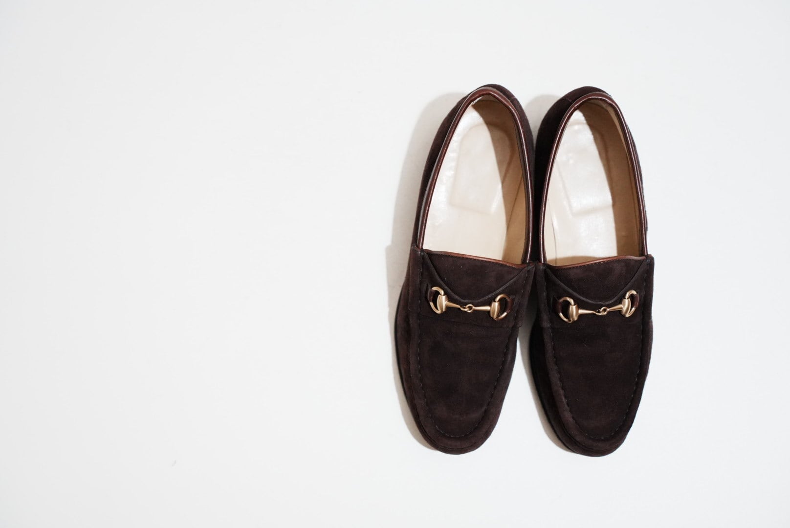 old GUCCI ローファ Old Gucci ホースビットローファー 35C スエードDB | JUST LIKE HERE