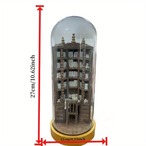 置物 本棚 オブジェ ポータブルファッションブックシェルフフィギュア「The Bay Library」ミニチュアブックケースフィギュア ホームデコレーション 木製クラフトクリエイティブ