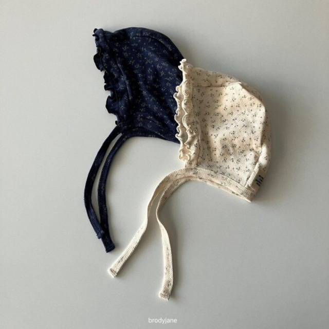 【取寄】brodyjane｜floral knit bonnet｜フローラルニットボネット｜FREE｜baby｜25 winter