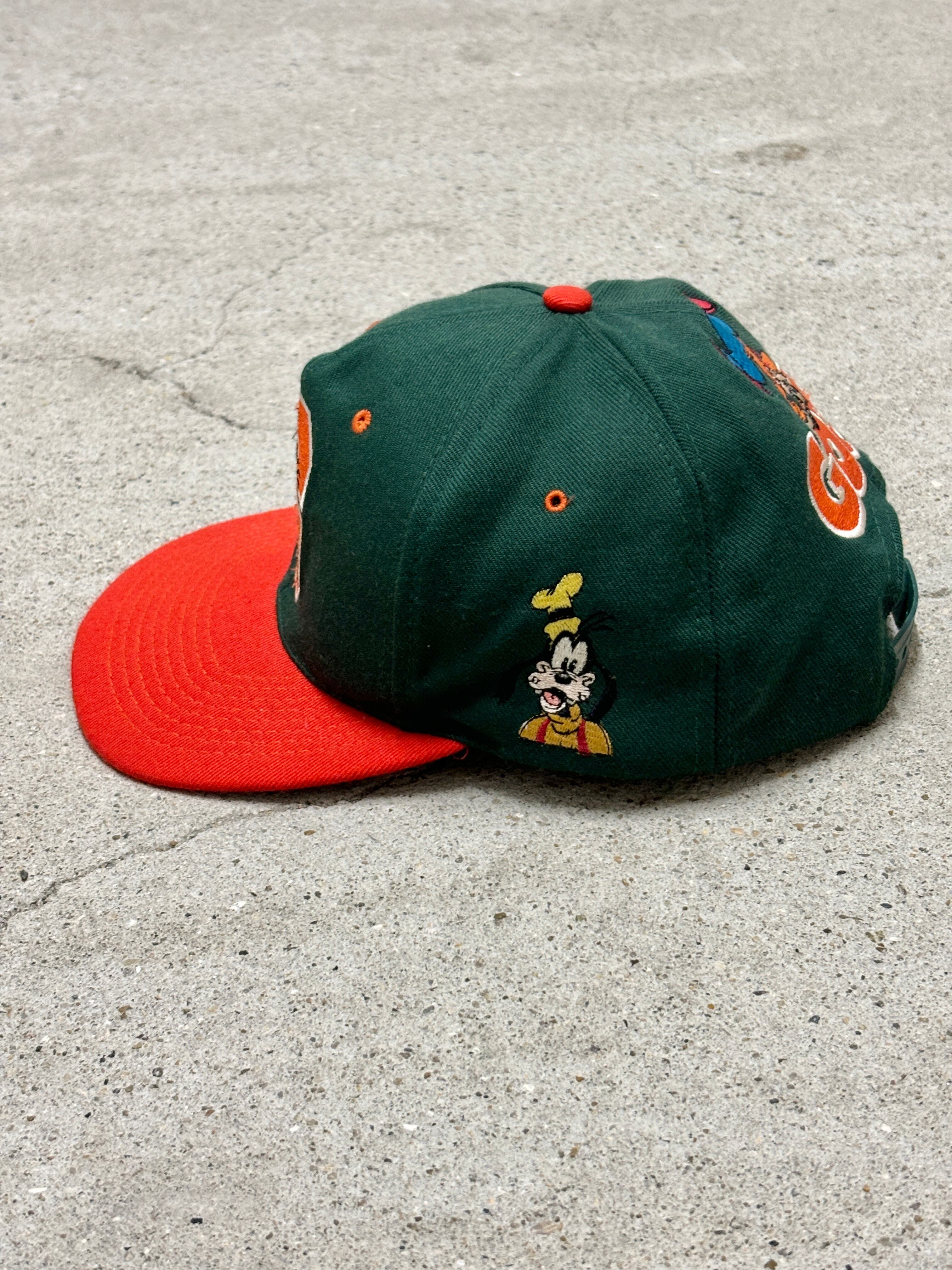 90～00s Disney/GOOFY Cap/Free/グ－フィ－/スナップバックキャップ