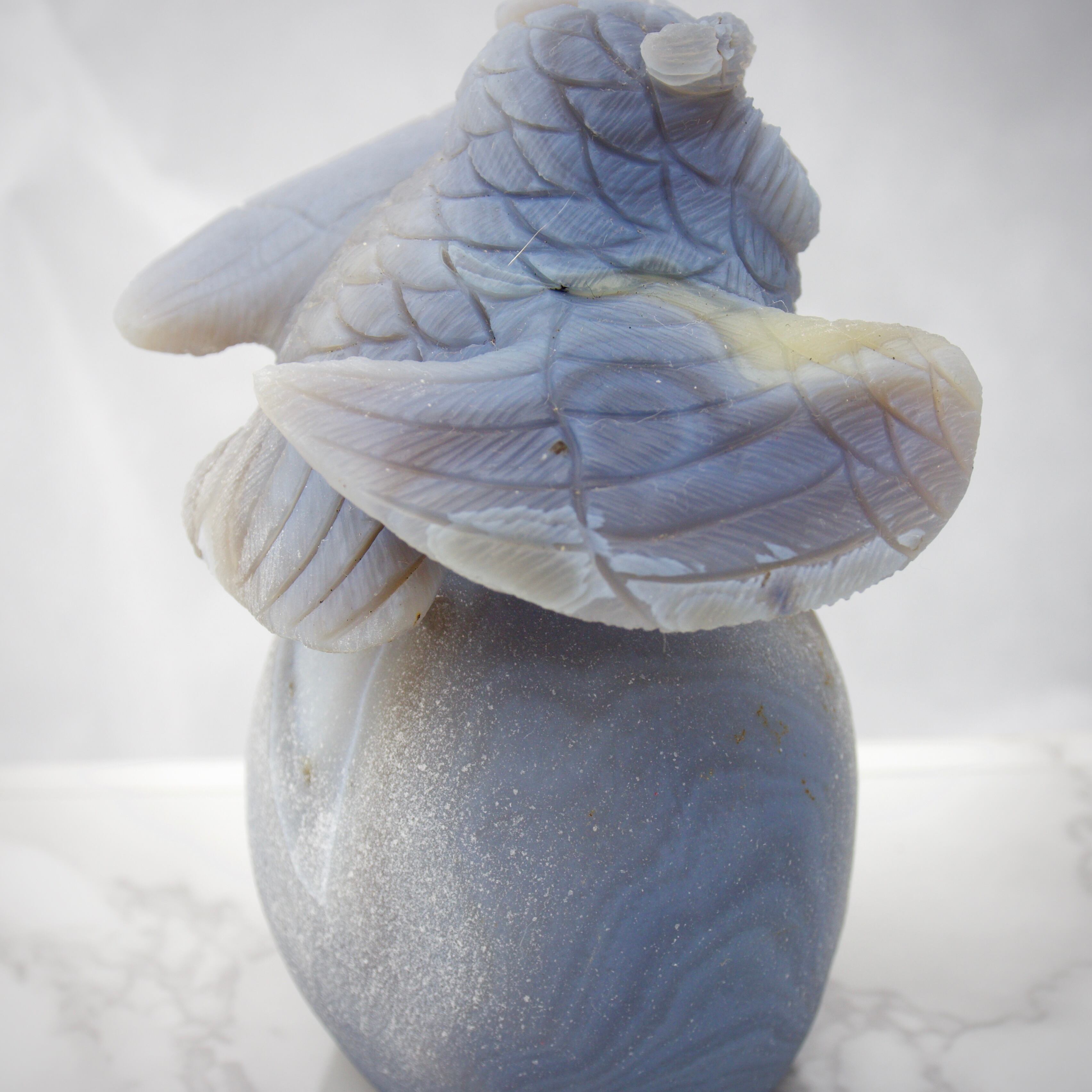 【宝石彫刻】アゲート（ジオード）・フクロウ 宝石彫刻】アゲート（ジオード）・フクロウ | SHIDA's FACTORY