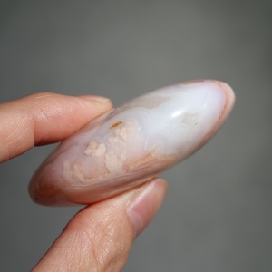 カーネリアン フラワーアゲート / パーム 握り石【A】