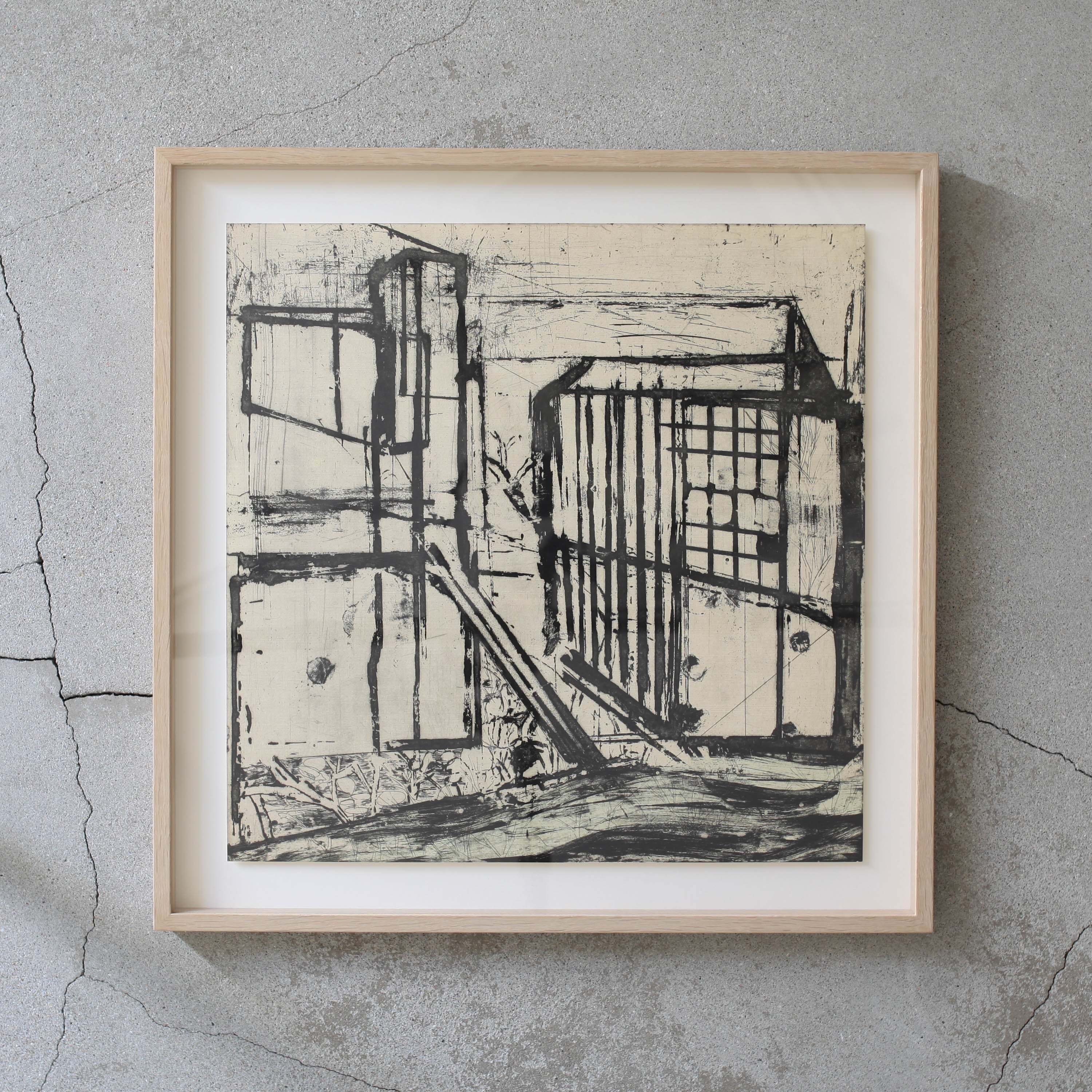 尾関立子 Ritsuko Ozeki|とあるところ A Certain Place(額装済)