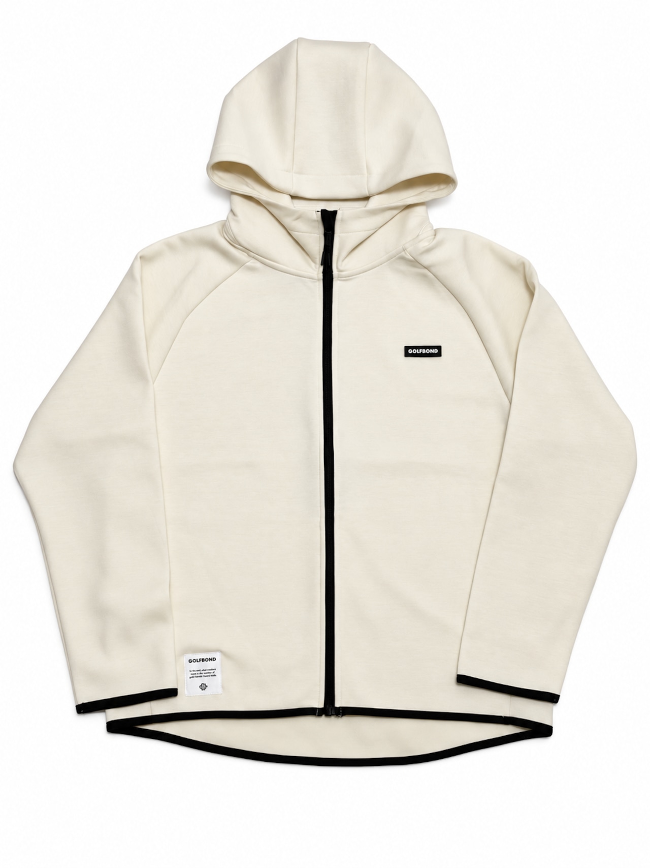 IN THE END  TECK ZIP HOODIE O.WHITE【PRE ORDER】
