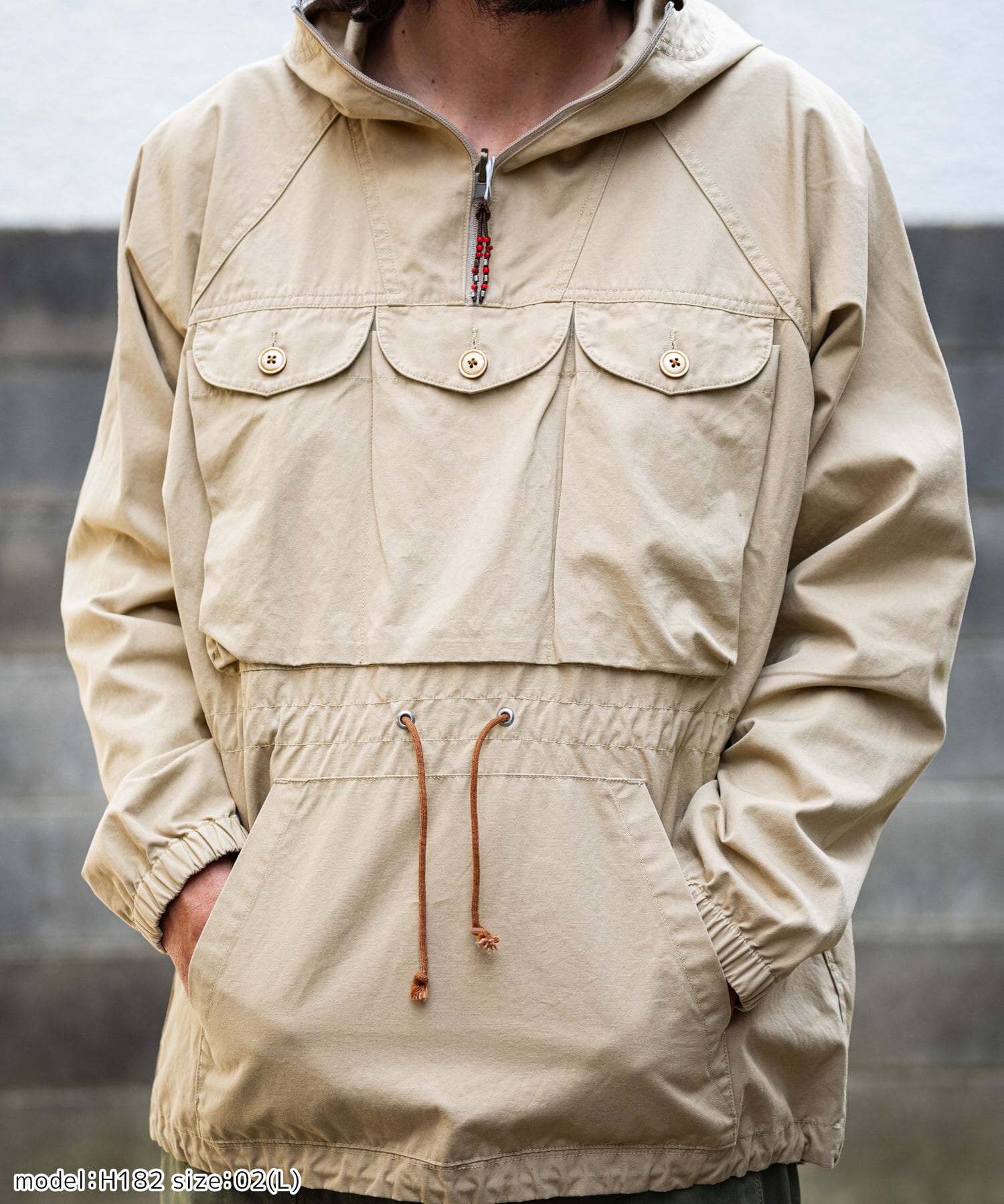 VENTILE COTTON ANORAK JK ベンタイルコットンアノ 