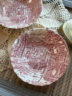 英国Vintage Alfred Meakin アルフレッド ミーキン The Post House ザ・ポストハウス ボウルプレート B イギリス プレート