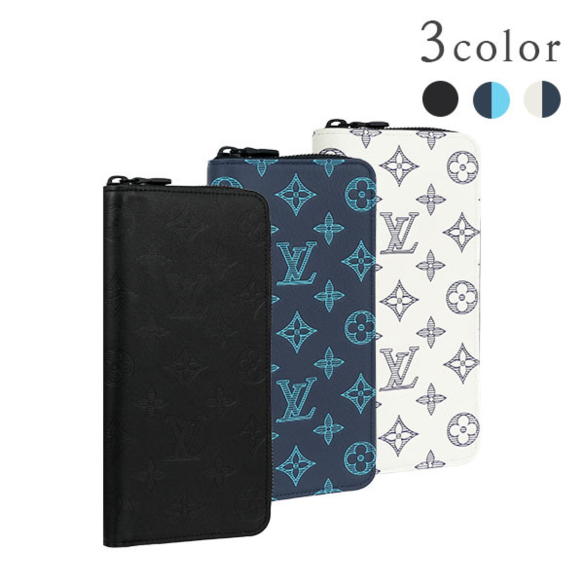 New LOUIS VUITTON ルイヴィトン ジッピーウォレット ヴェルティカル 