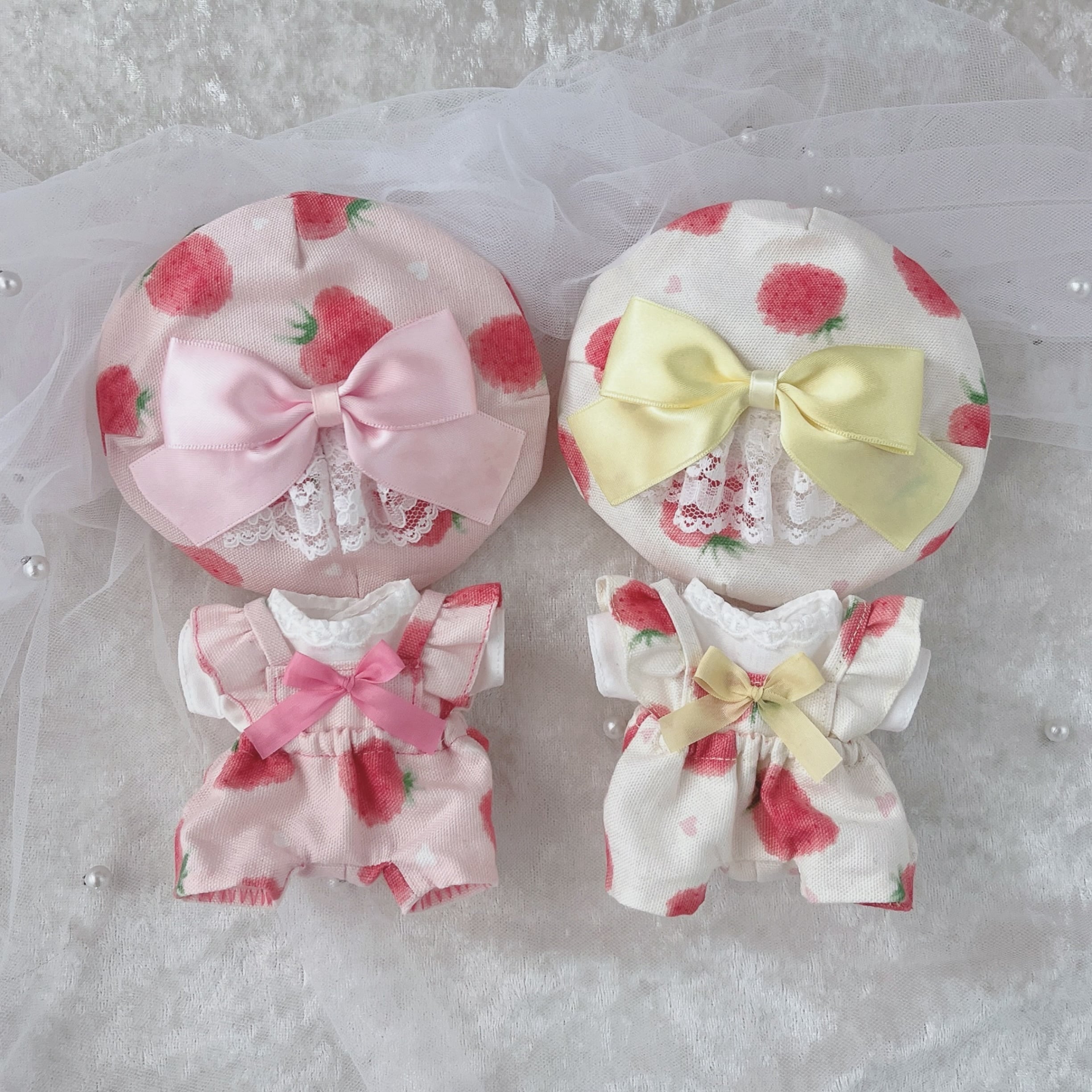 Strawberry Salopette