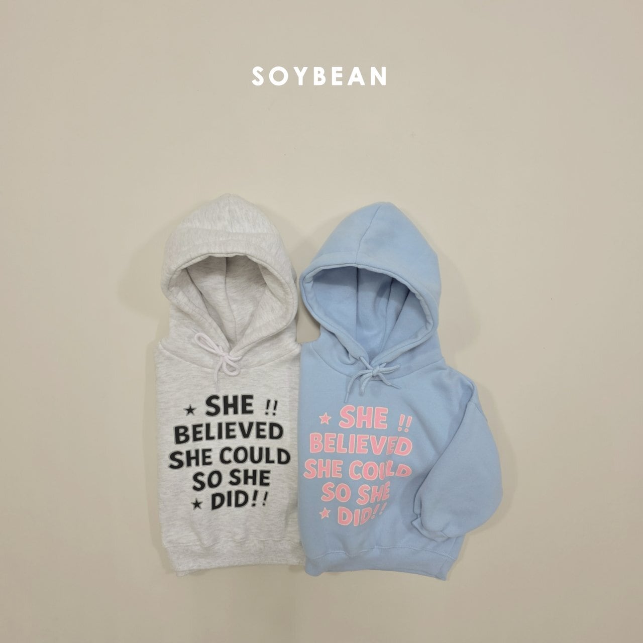 «予約»«ジュニアサイズあり»«soybean» ビリーブパーカー 2colors