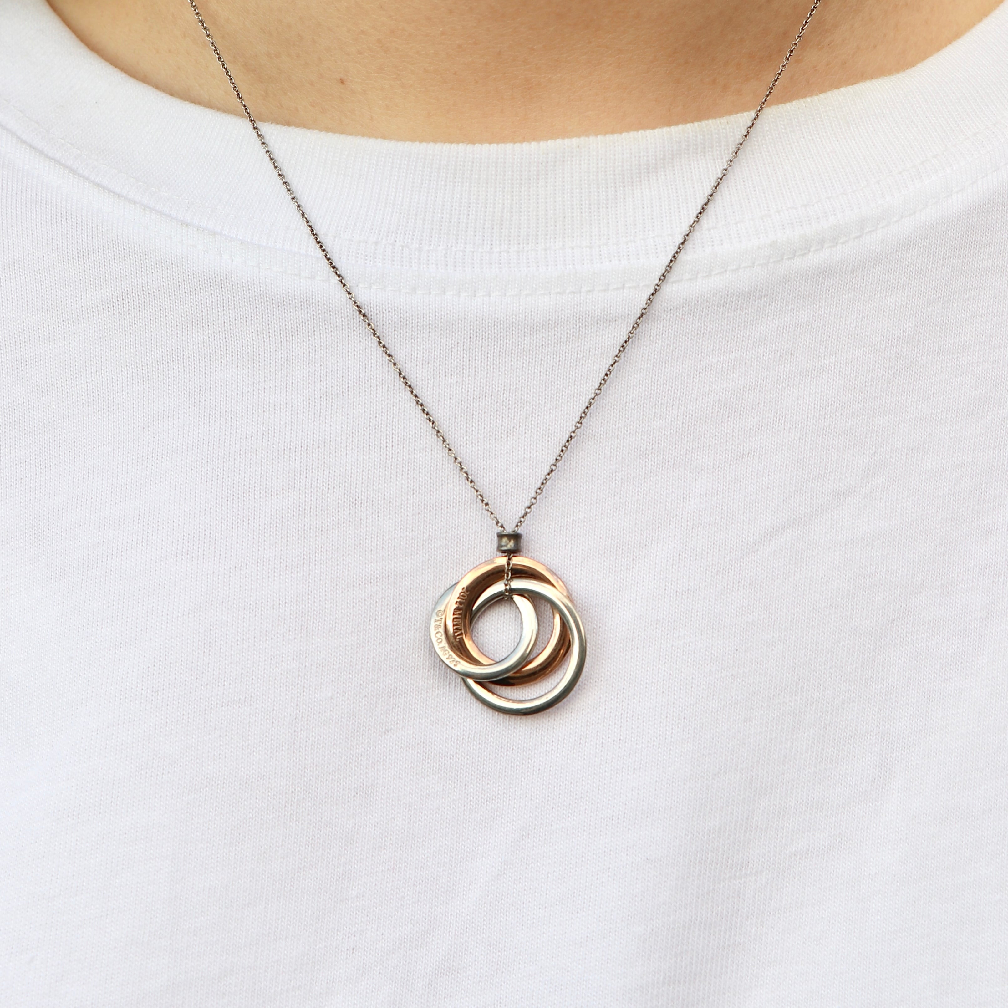 Tiffany&Co. ティファニー インターロッキング ネックレス | 2122 