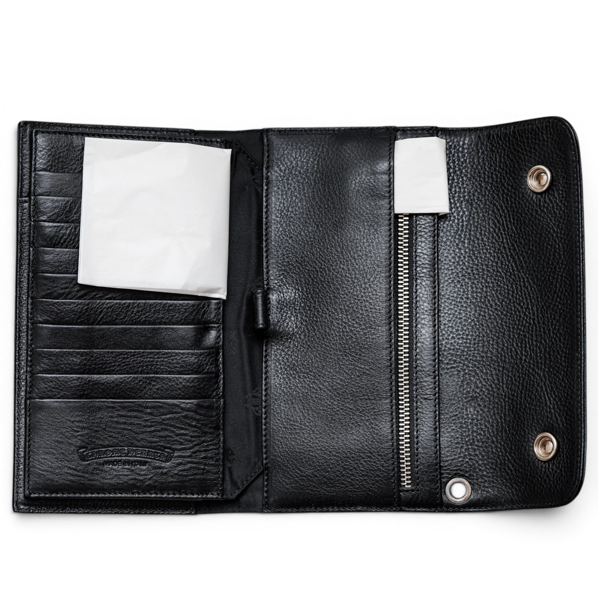 CHROME HEARTS クロムハーツ WAVE WALLET CROSS DAGGER 財布 レザー