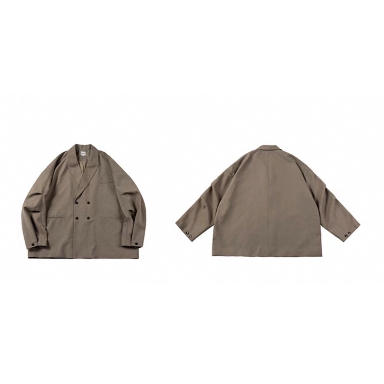 Oversized double breasted jacket 0360 - 17