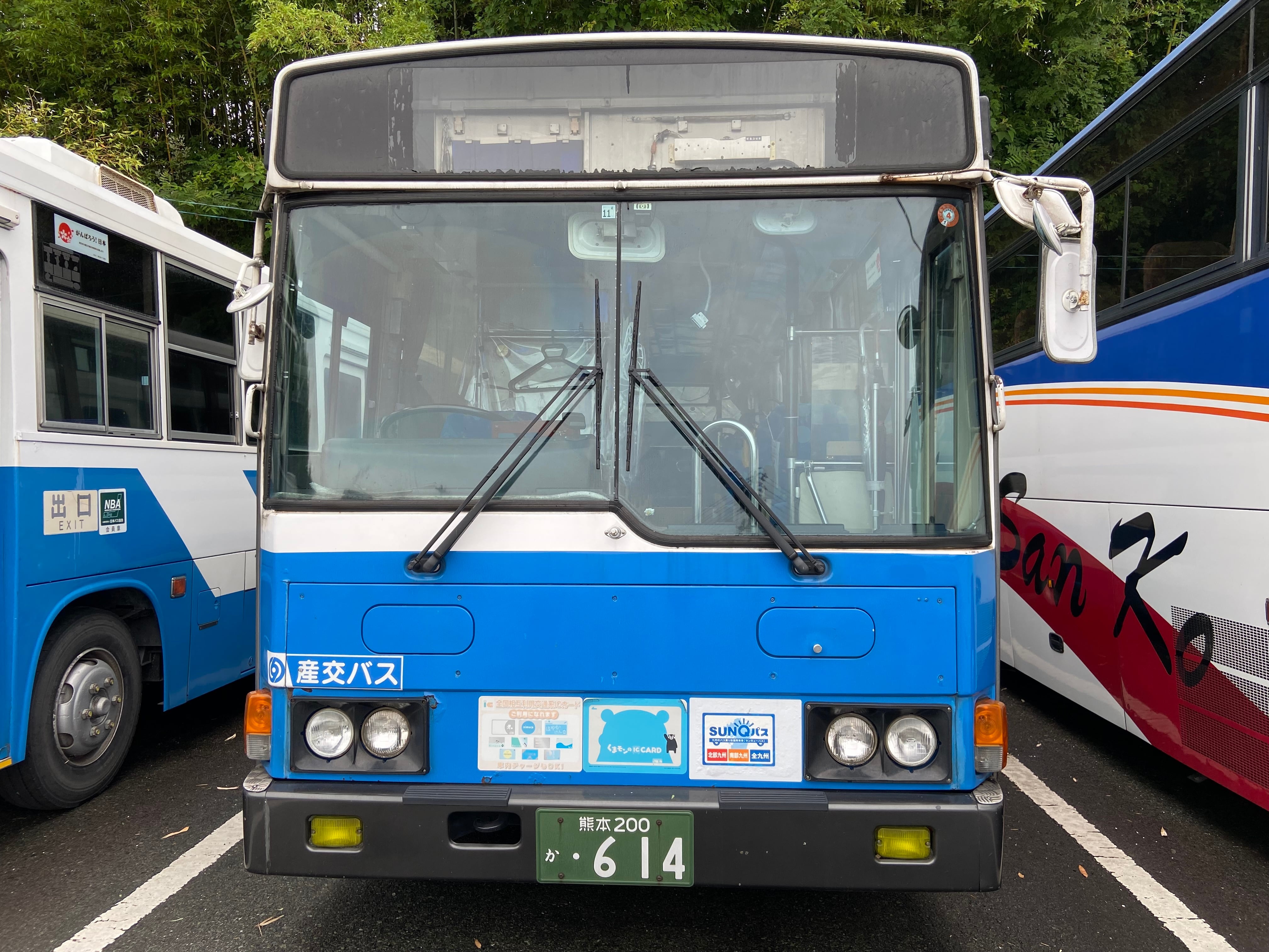 座席シート（一人掛け用）熊本200か614号車（産交バス/玉名営業所）抗菌済