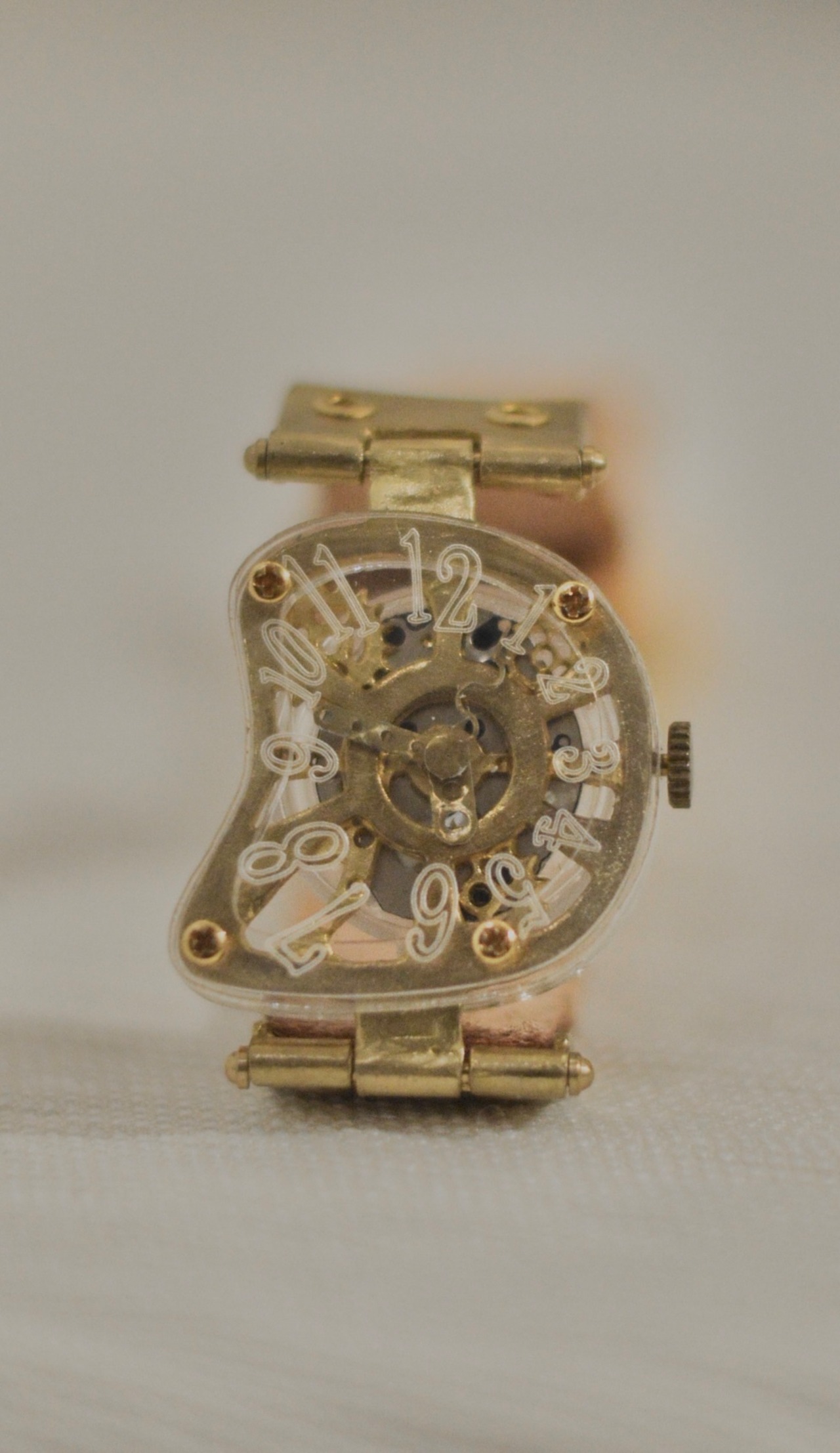 Antique Watch / Am / CLEAR × ORANGE - 3