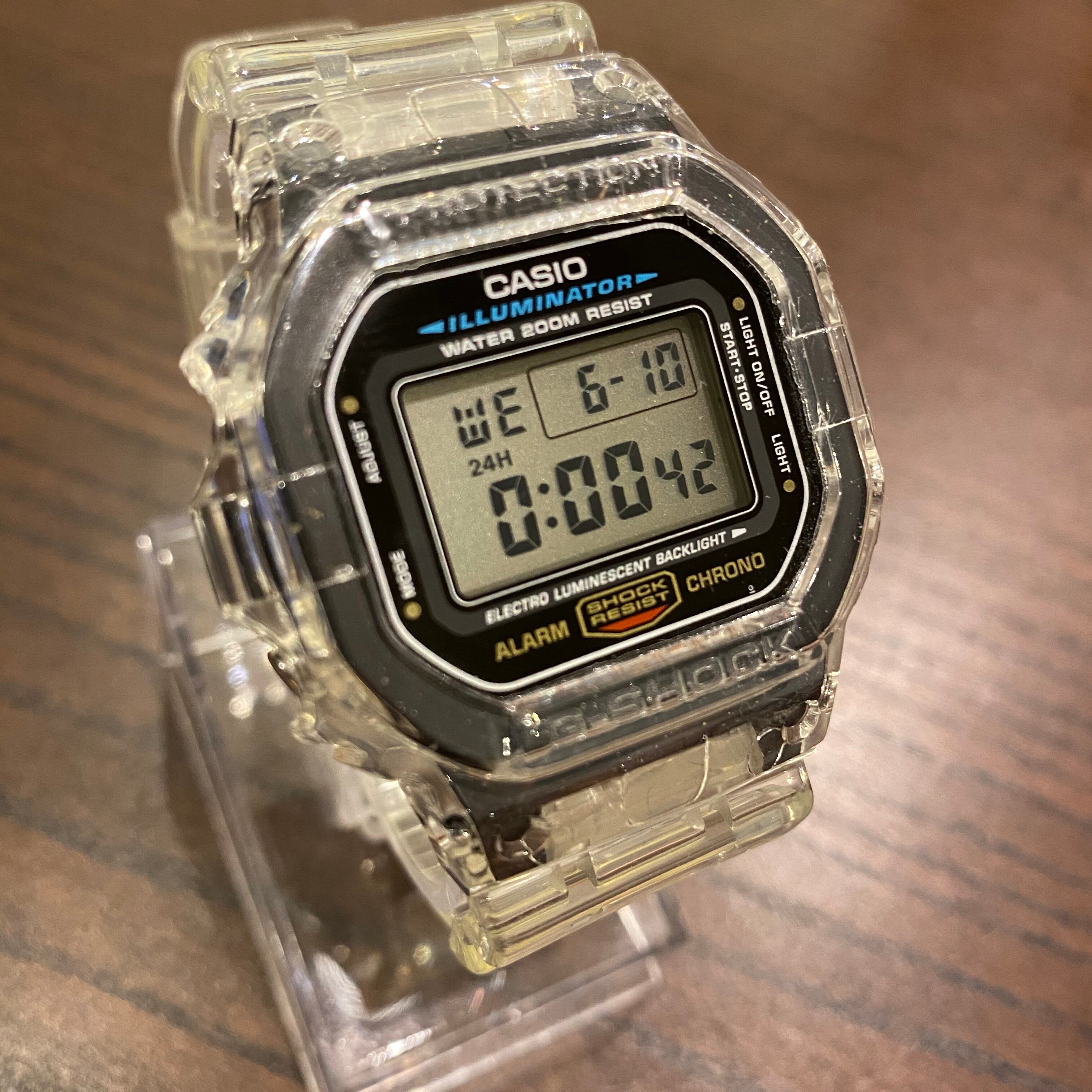 スケルトン カスタム！G-SHOCK DW5600 | kokopelli's watches and ...