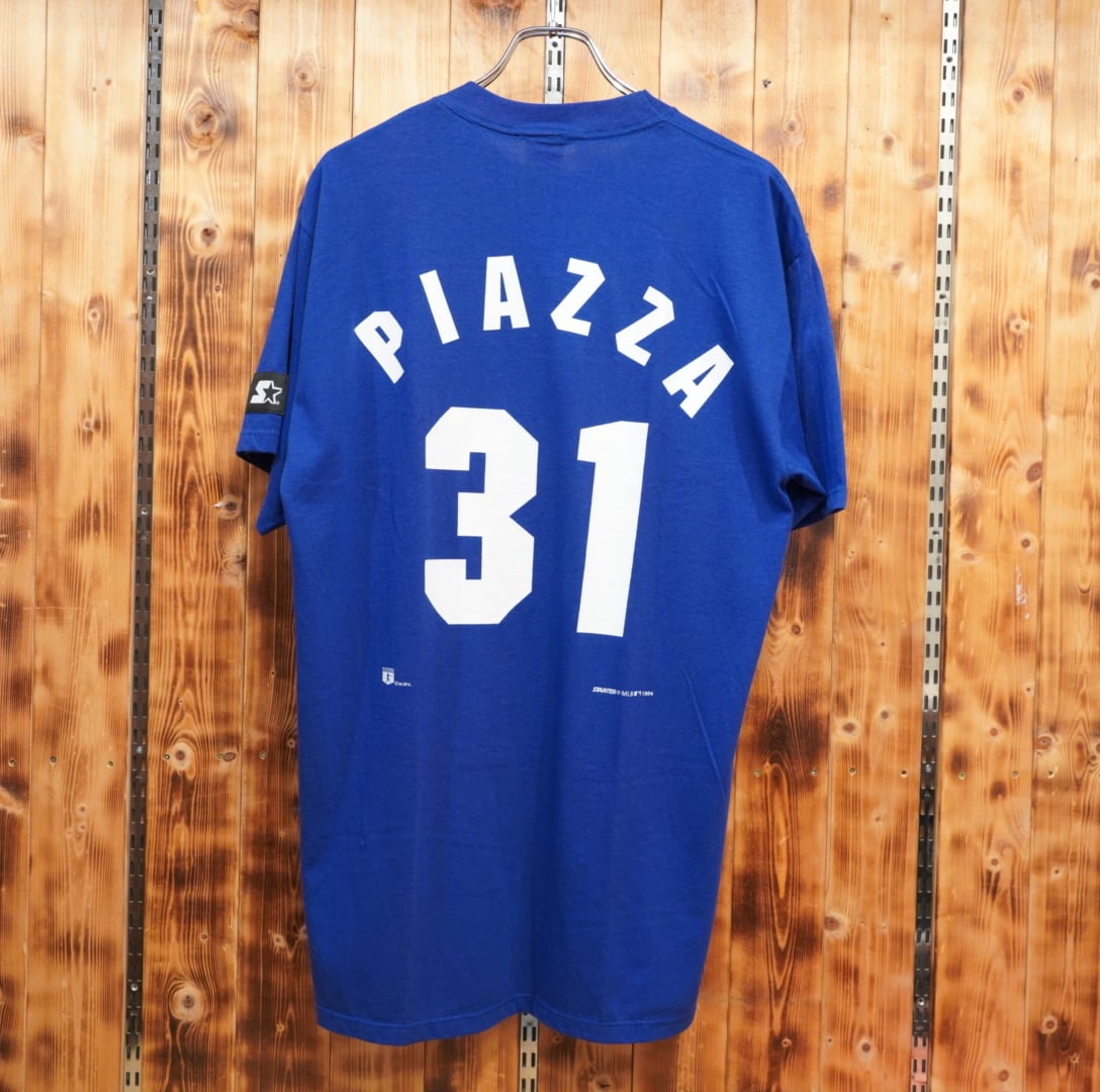 90s starter Los Angeles Dodgers piazza 31 Tシャツ M/usa製 マイク 
