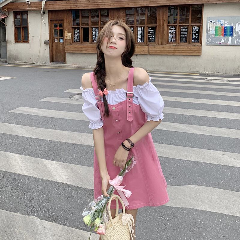 ドレス サマーショートスカート 大人ガーリー スウィート キュート カジュアル 夏物 スーパーモール79497089525