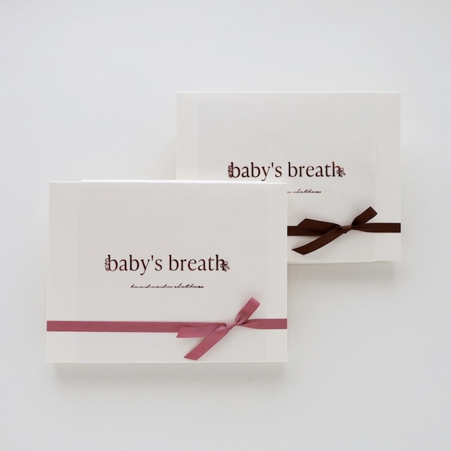 LIBERTY Capel Pepper「ピンクギフトセットBOX入り」スタイ2枚