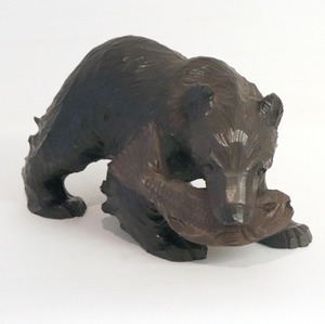 木彫り熊・北海道・置物・No.200813-35・梱包サイズ60