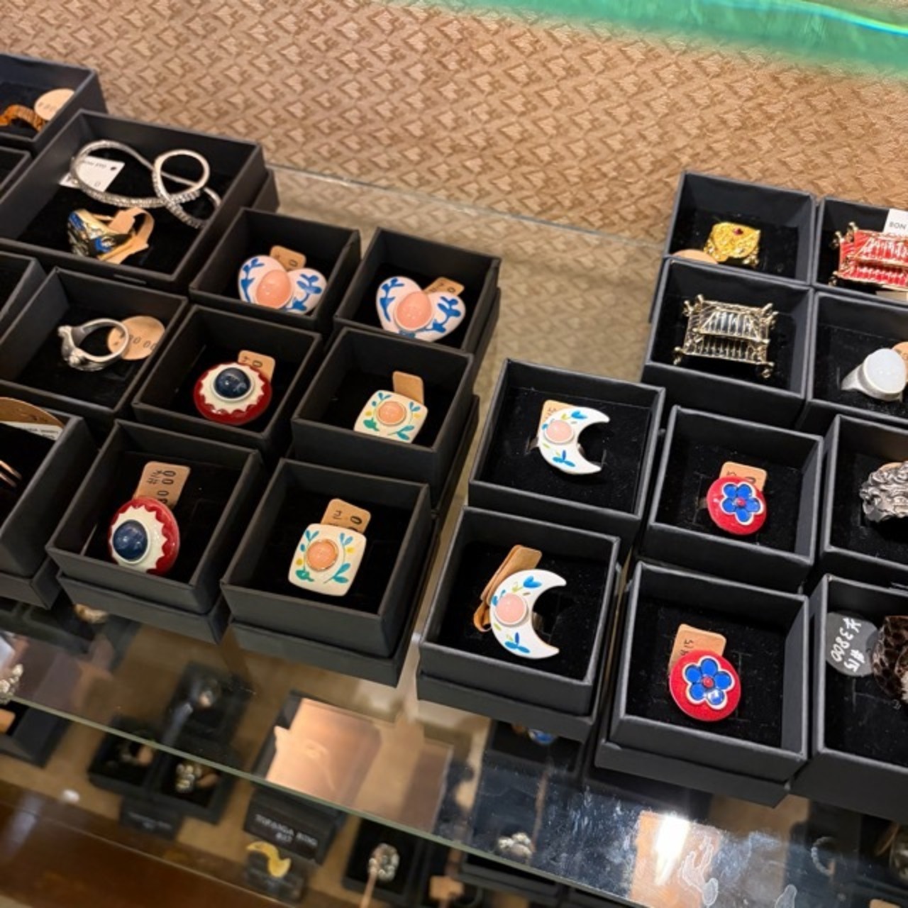 TOPANGA Jewelry  FOLK Art Ring Round　フォークアートリング　ラウンド　指輪　リング　フラワー　Ring　