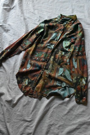 Euro painting pattern shirt