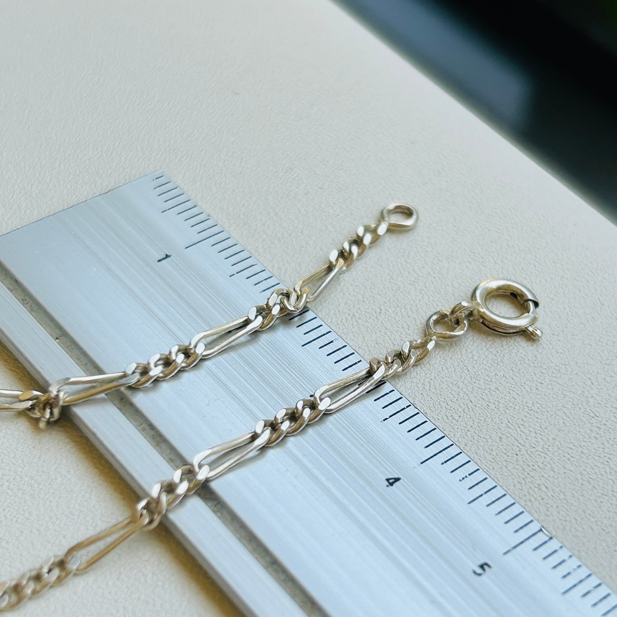 フランスシルバー800 フィガロチェーン（40.5cm） | Milo Antiques