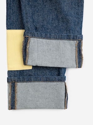 BOBO CHOSES / B.C Color Block patch denim pants