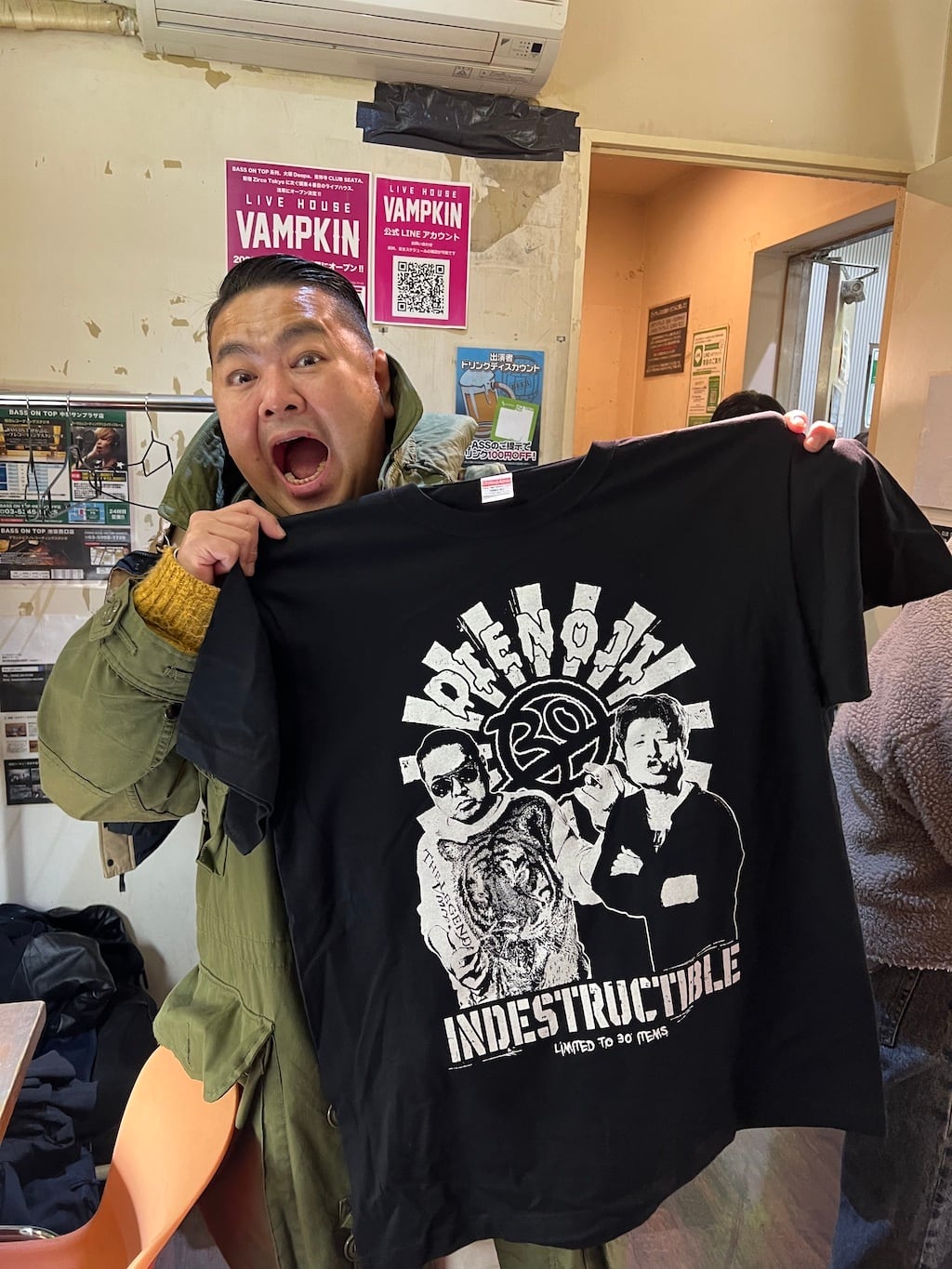 ダイノジ x indestructibleコラボレーションTシャツ | indestructible