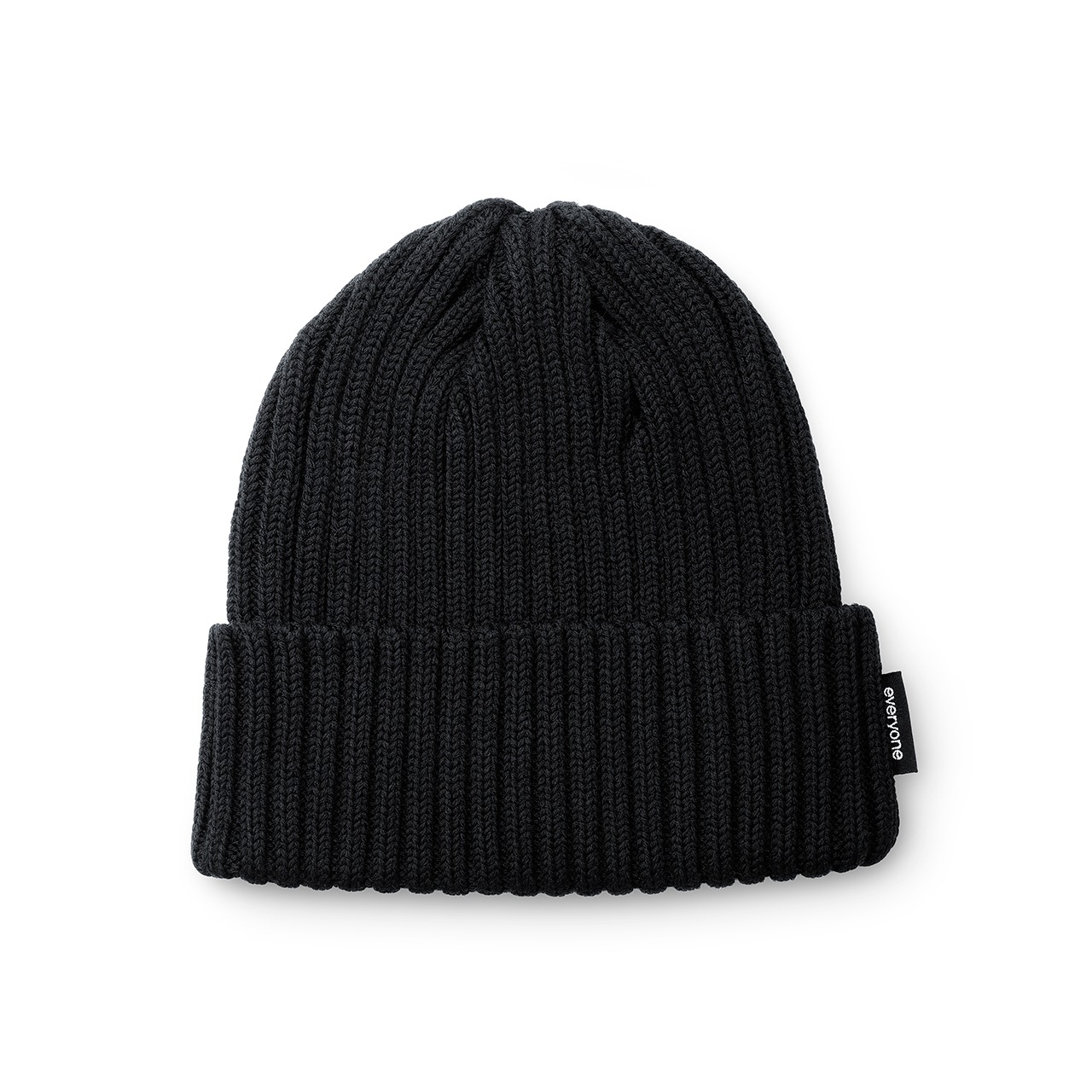 everyone basic beanie BLACK エブリワン ブラック - メルカリ｜ニット 