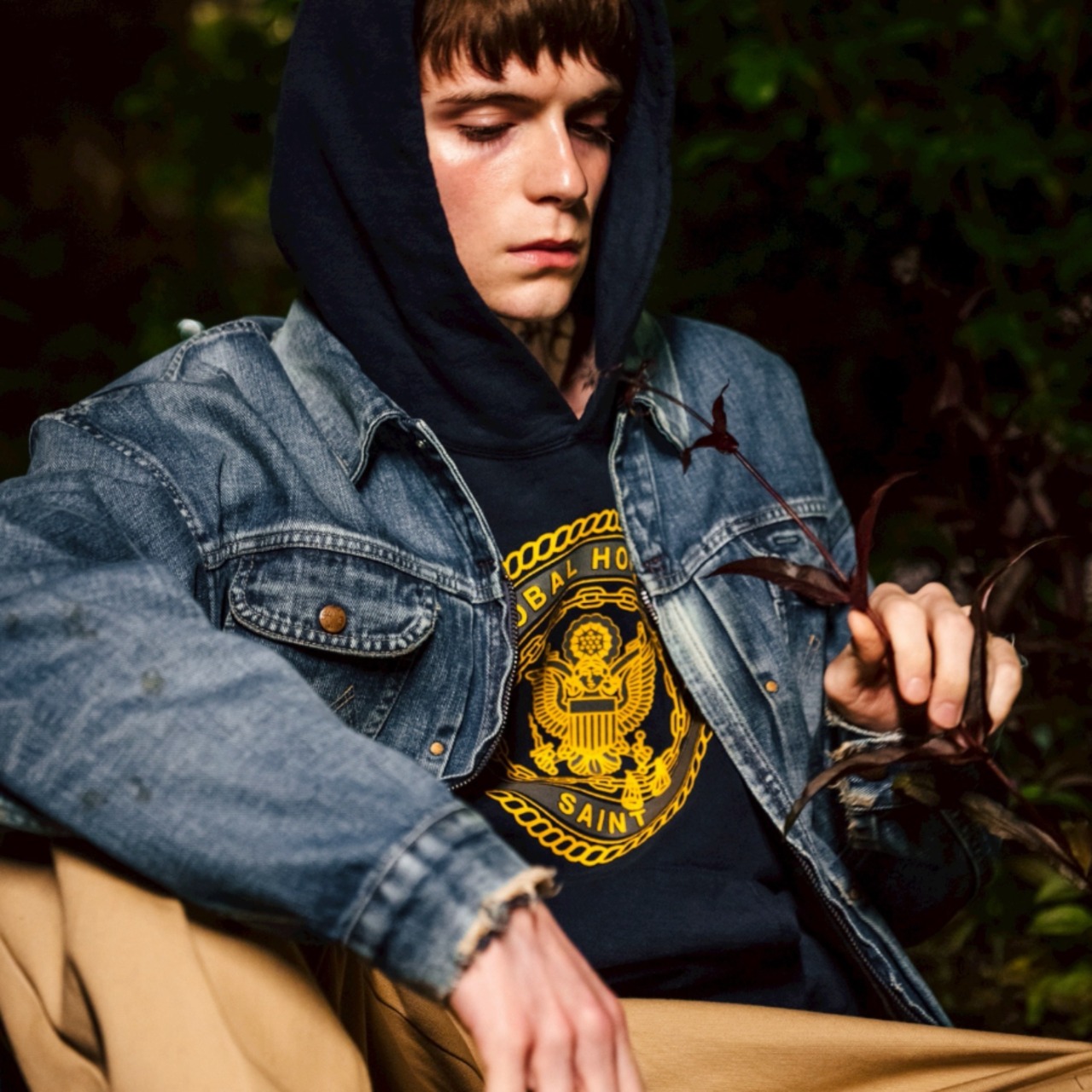 【SAINT Mxxxxxx】DENIM JACKET/M/BLUESM-HR1-0000-080 - 4