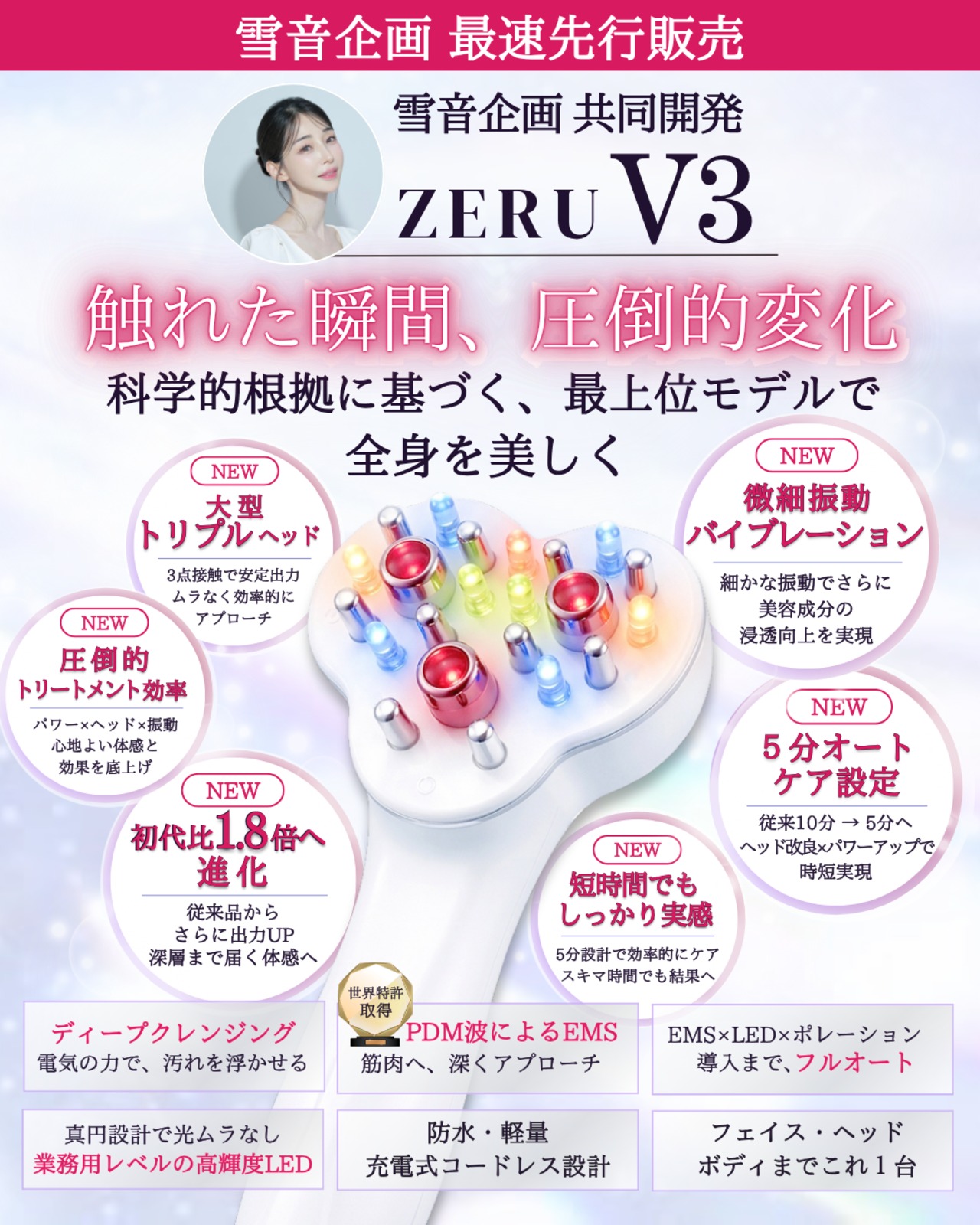 【最速先行販売】ゼルV3小顔リブートセット