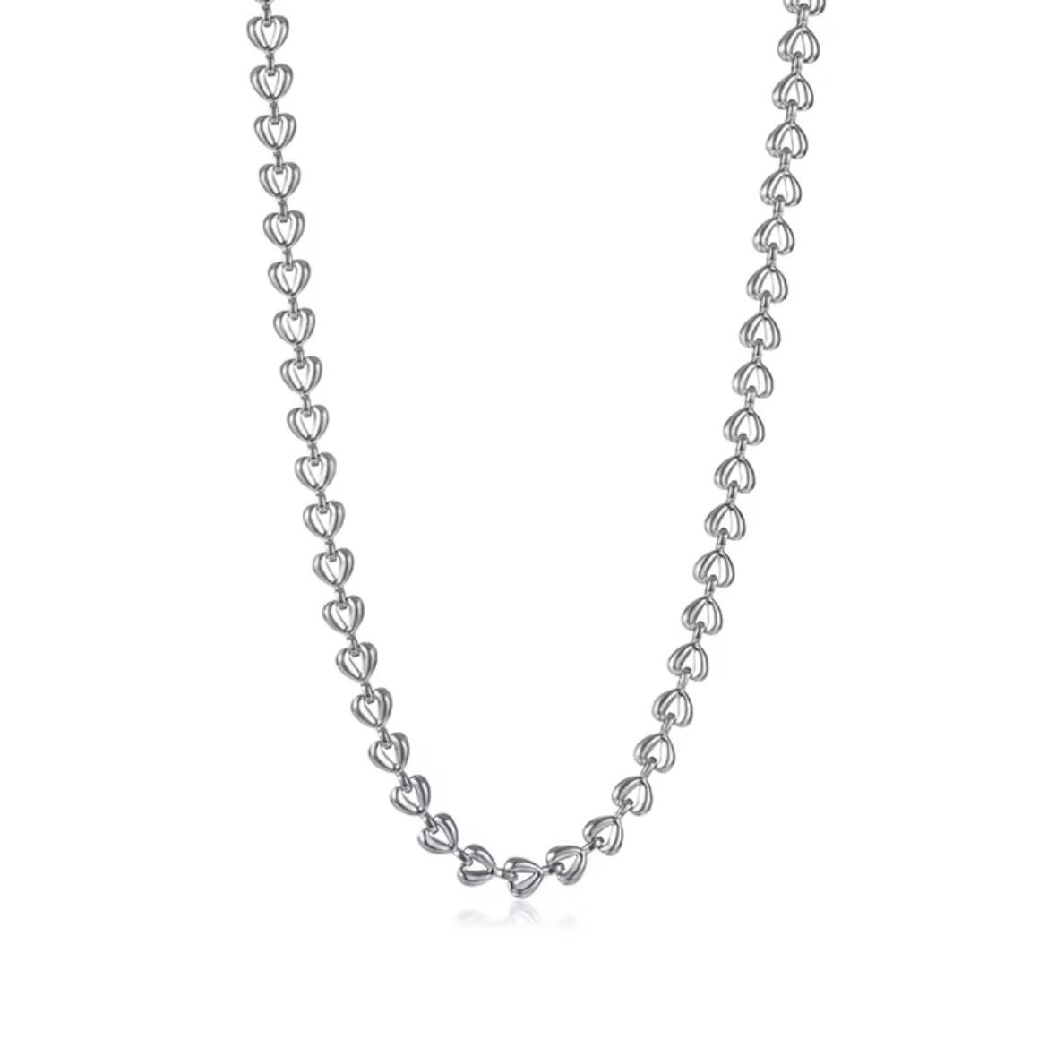316L Simple chain necklace［silver］#n148 | CELINA
