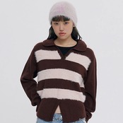 PLUMOSAKNITPOLO_ BROWN