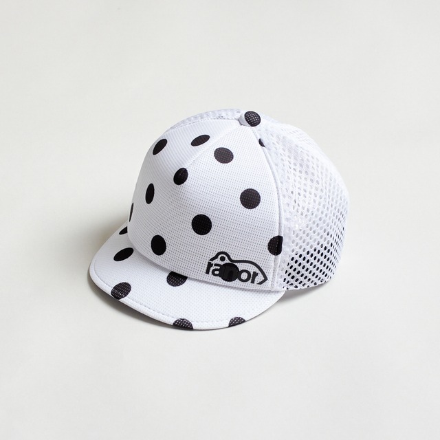 ranor（ラナー）PATTERN MESH CAP - DOT BLACK　ドットメッシュキャップ メンズ・レディース