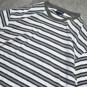 PURITAN wide silhouette multi border tee