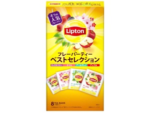 【在庫のみ】キーコーヒー リプトン紅茶 フレーバーティー ベストセレクション 8袋×6箱